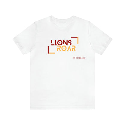 Unisex Jersey Short Sleeve Tee 'Lions Roar'