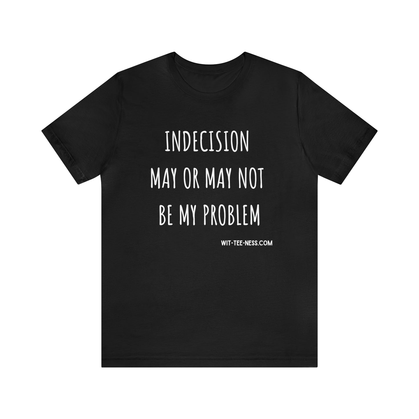 Unisex Jersey Short Sleeve Tee 'Indecision'