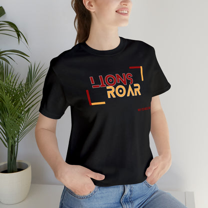 Unisex Jersey Short Sleeve Tee 'Lions Roar'