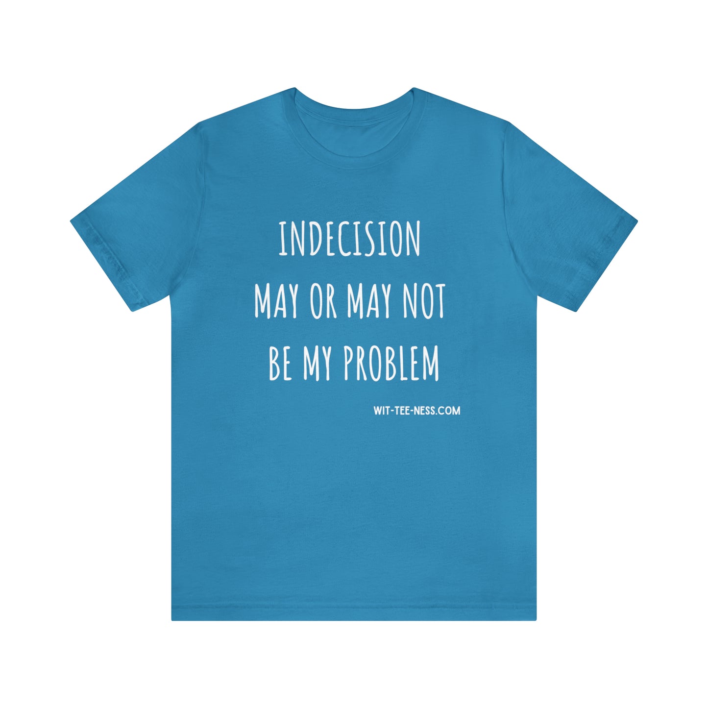 Unisex Jersey Short Sleeve Tee 'Indecision'