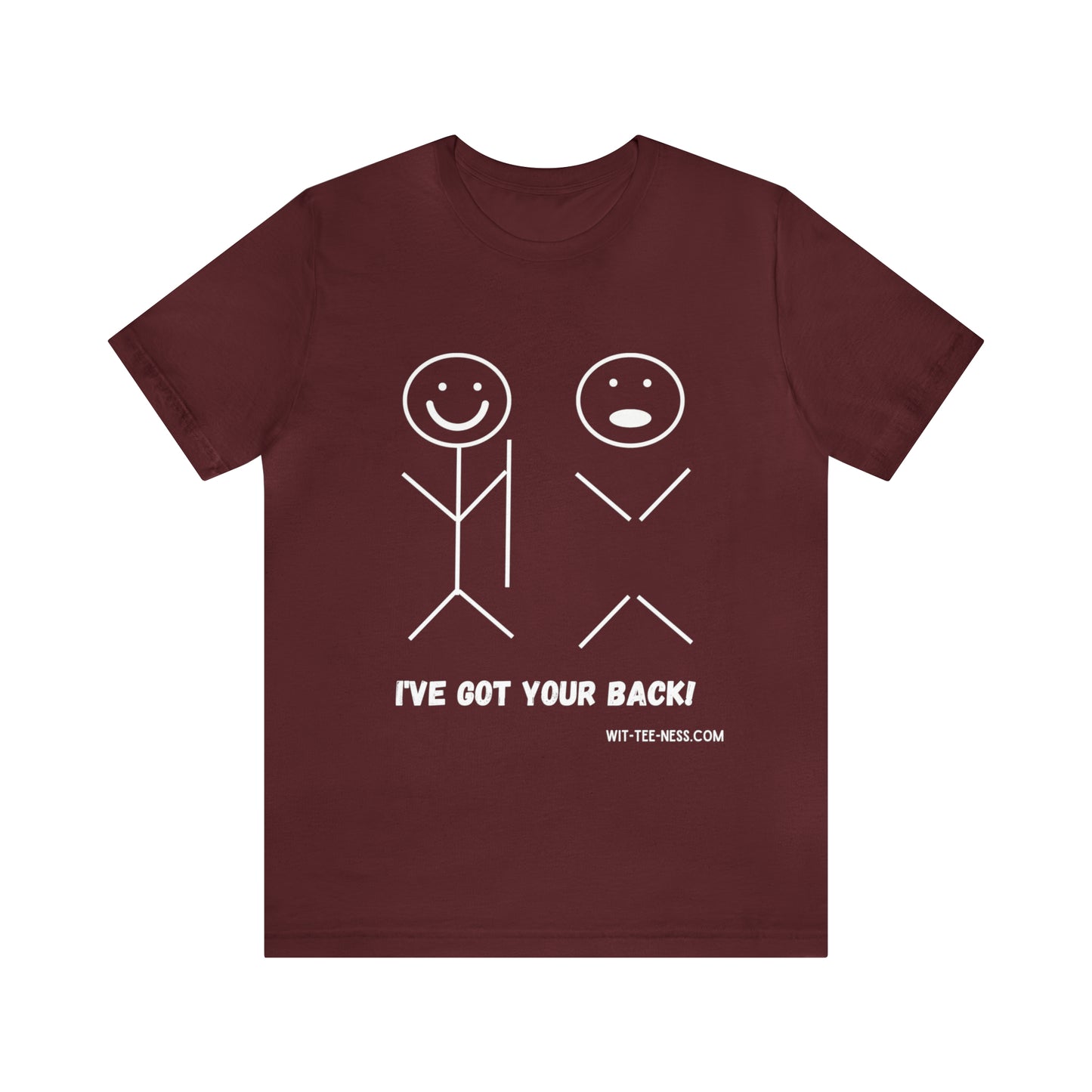 Unisex Jersey Short Sleeve Tee 'Got Your Back'