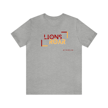 Unisex Jersey Short Sleeve Tee 'Lions Roar'