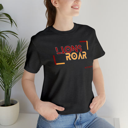 Unisex Jersey Short Sleeve Tee 'Lions Roar'