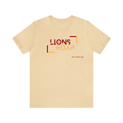 Unisex Jersey Short Sleeve Tee 'Lions Roar'