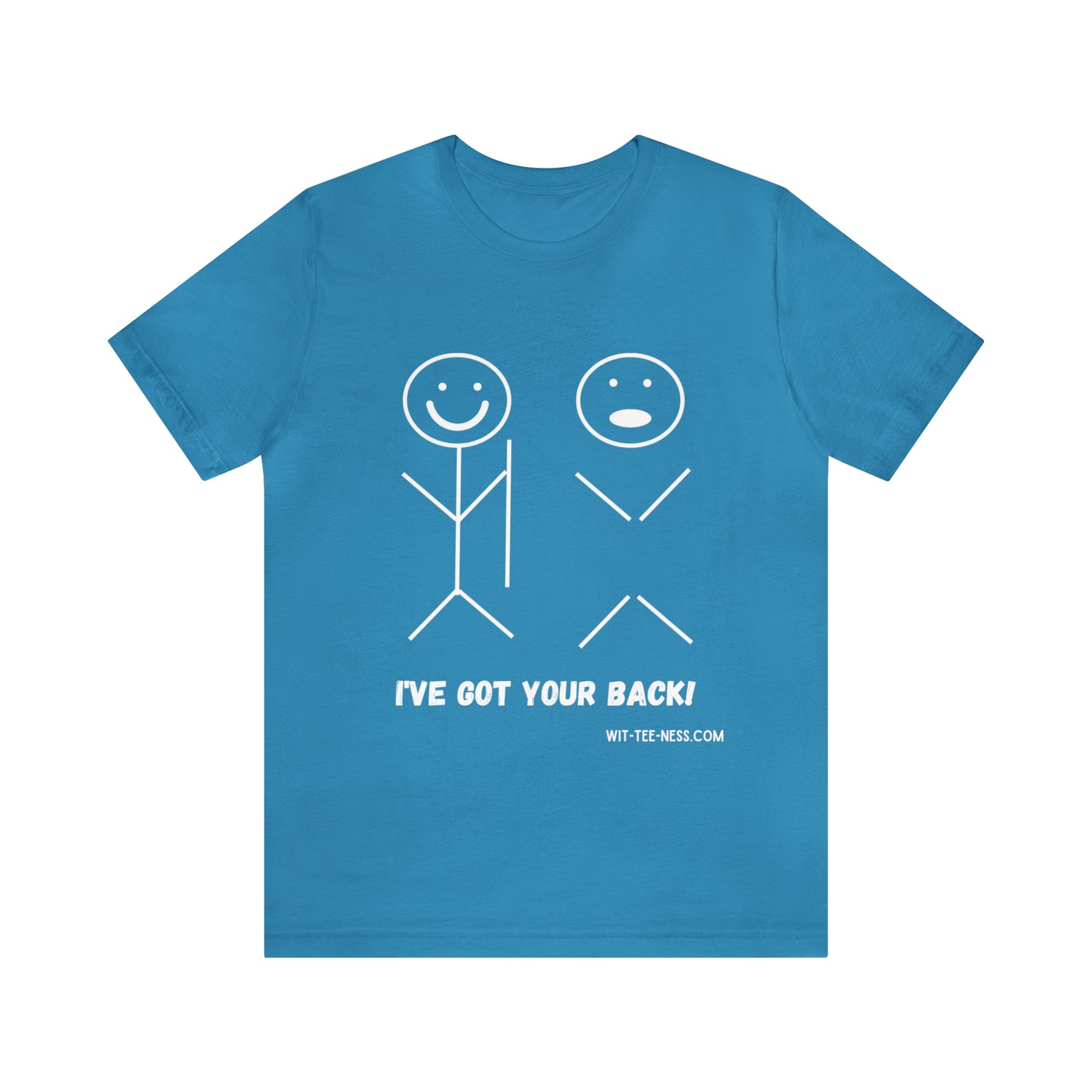 Unisex Jersey Short Sleeve Tee 'Got Your Back'