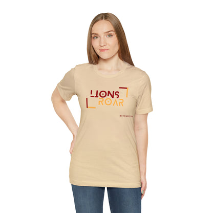 Unisex Jersey Short Sleeve Tee 'Lions Roar'