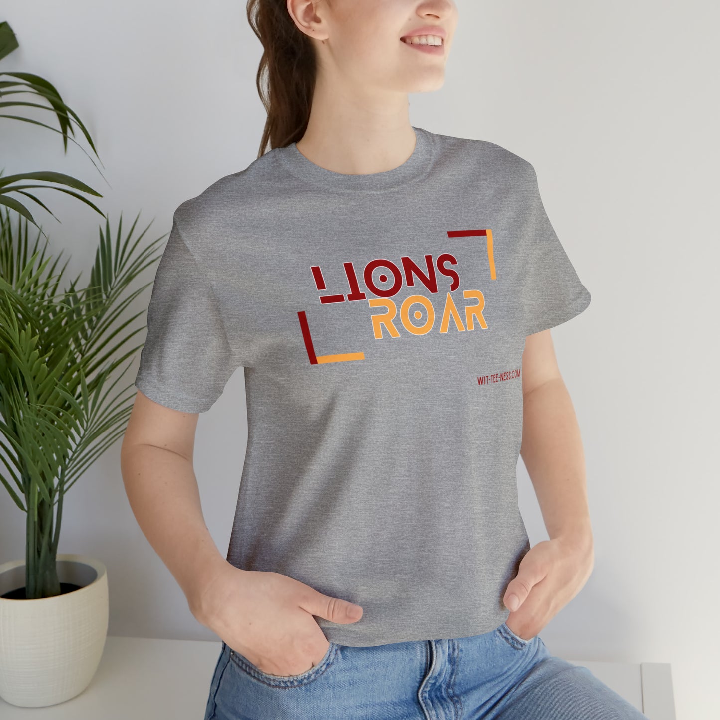 Unisex Jersey Short Sleeve Tee 'Lions Roar'