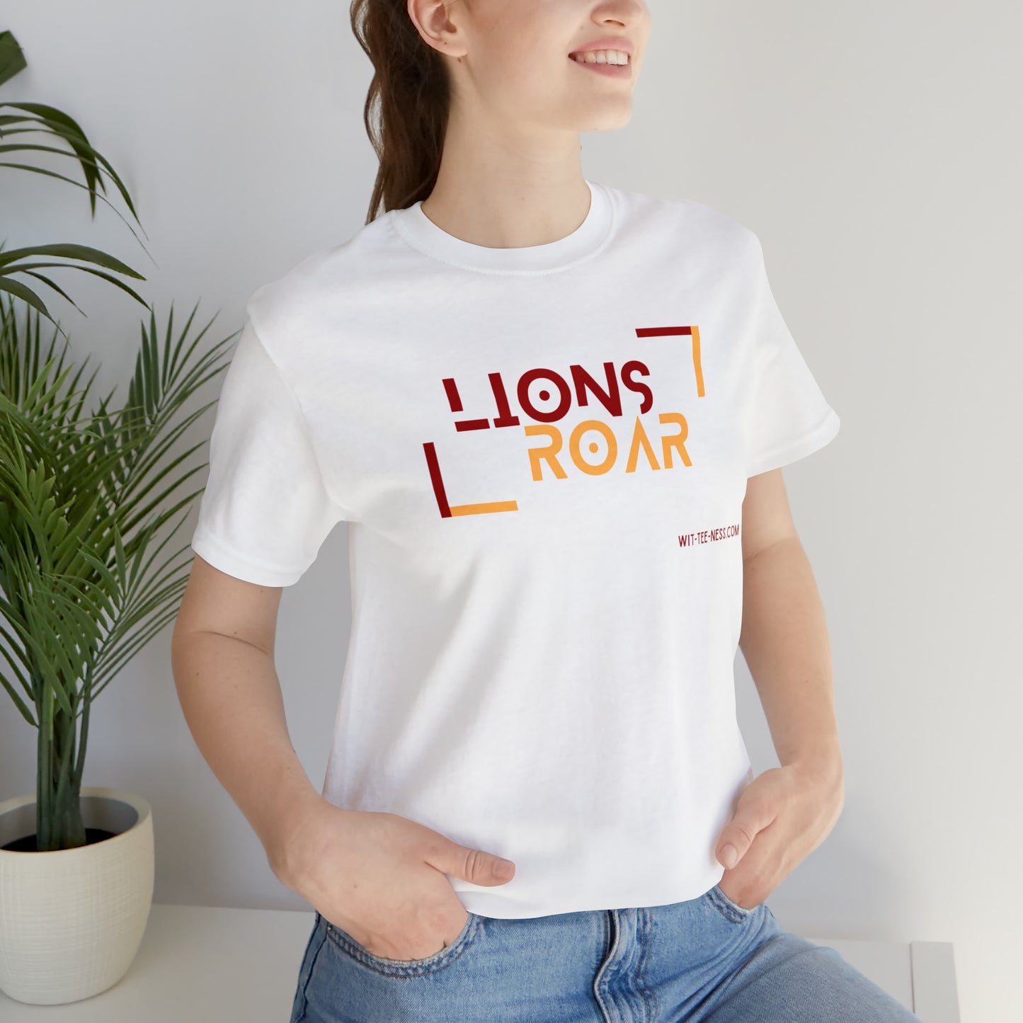 Unisex Jersey Short Sleeve Tee 'Lions Roar'